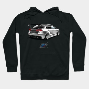 mitsubishi evoX Hoodie